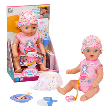 Baby born soft touch little girl lena roze - 36cm
