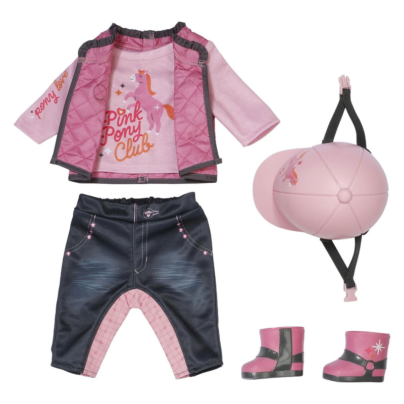 Laden Sie das Bild in Galerie -Viewer, Baby born paardrijkleding - 43cm
