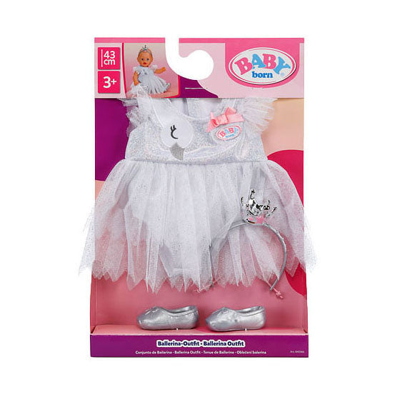 Afbeelding laden in galerijviewer, Baby born ballerina outfit - 43cm

