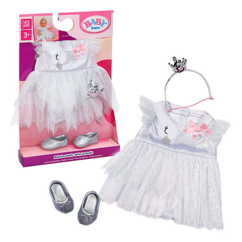 Chargez l'image dans la visionneuse de la galerie, Baby born ballerina outfit 43cm | 2 stuks
