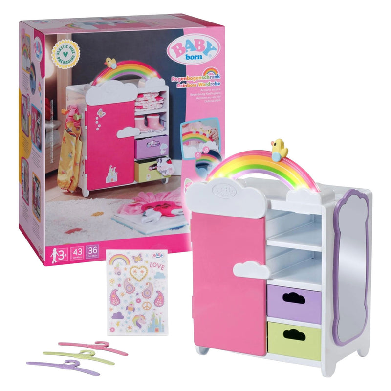 ギャラリービューアに画像をロードする, Baby born regenboogkledingkast

