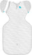 Love to dream ™ babyslaapzak swaddle up™ - inbakeren afbouwen - baby 6-9 maanden - 8.5-11 kg - all season - 1.5 tog - wit