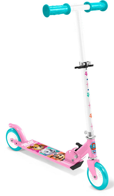 Stamp opvouwbare step - paw patrol - roze
