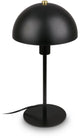 B.k.licht briloner pura – tafellamp – zwarte bedlamp – e14 fitting – met schakelaar op snoer – ø18x35 cm