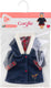 Corolle babypop jas - holidays poppenkleding 30cm winterjas.