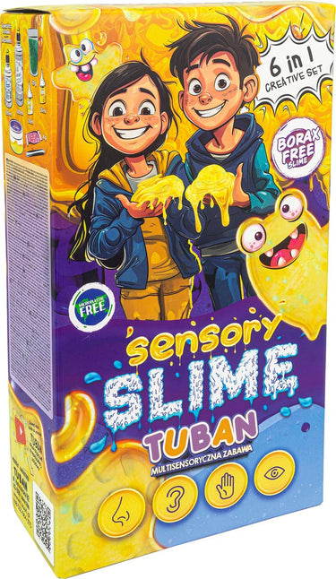 Tuban speelgoed - diy sensory slime kit 6 in 1 multicolor.