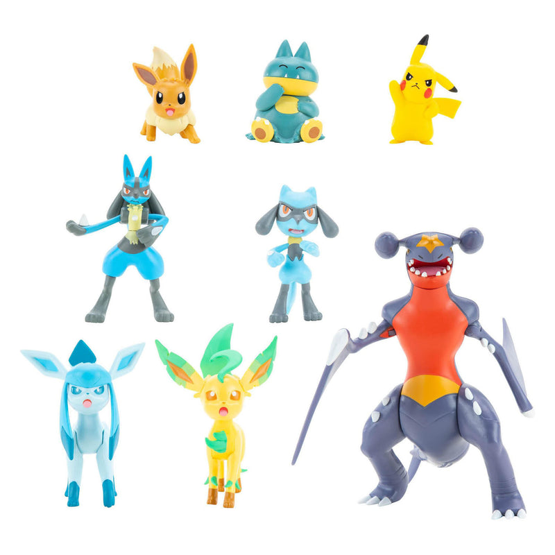 Afbeelding laden in galerijviewer, Pokémon pokemon sinnoah region battle figuren - 8dlg.
