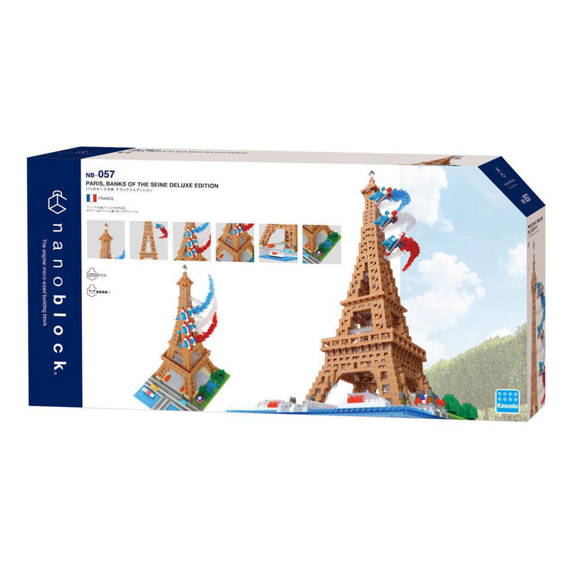 ギャラリービューアに画像をロードする, Bandai nanoblock bouwset oevers van de seine deluxe - 2500st.
