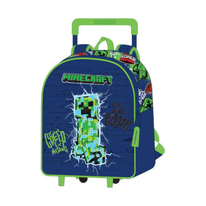 Minecraft 3d trolley rugzak - 32x11x26cm