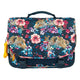 Stones and bones floral ambush indigo cedar schooltas
