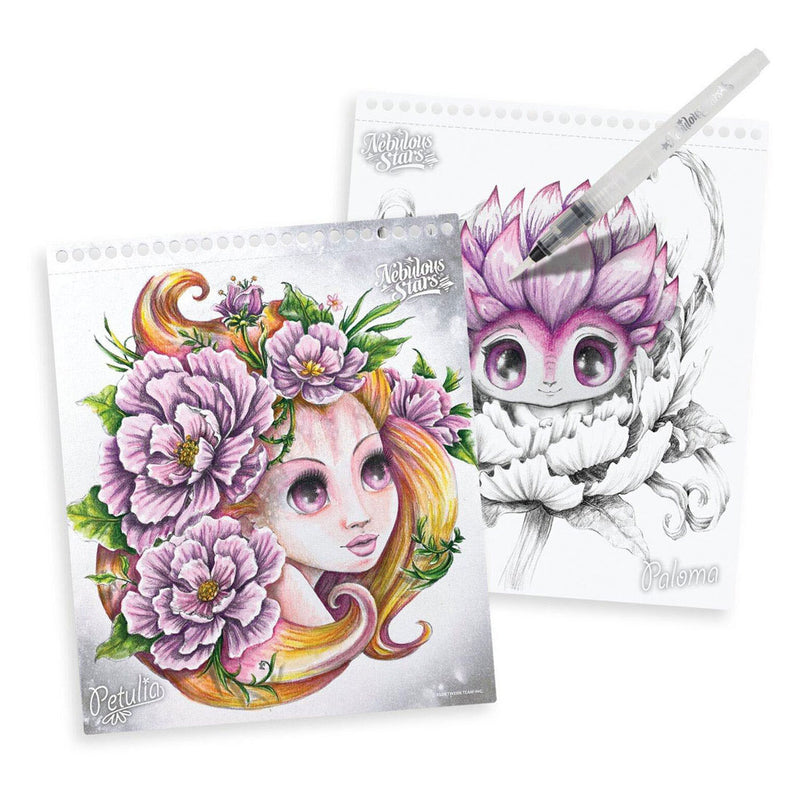 ギャラリービューアに画像をロードする, Nebulous stars aquarel set
