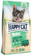 Happy cat perfect mix adult gevogelte, lam vis - 10 kg