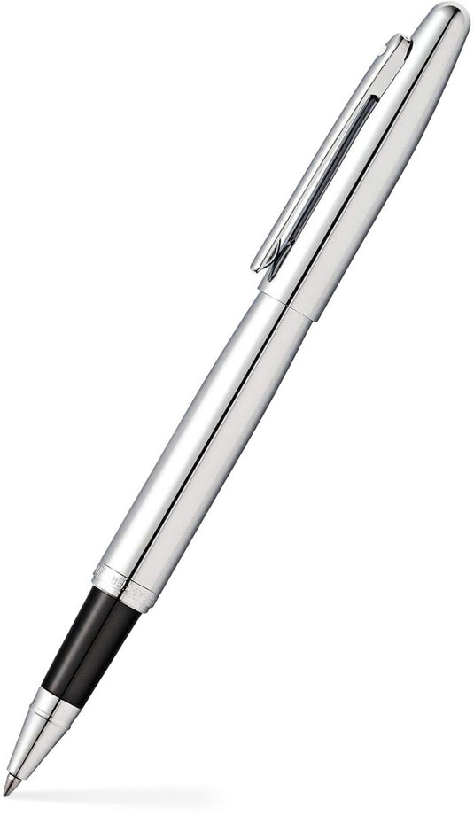 Sheaffer rollerball vfm - e9421 - m - polished chrome chrome plated