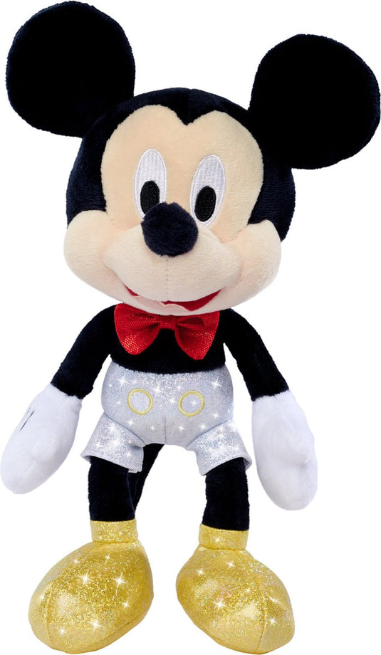 Simba toys plush - disney disney - 100 jaar jubileum - sparkly mickey mouse - 25cm - knuffel