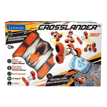 Rc crosslander acrobatische auto 2,4 ghz met verlichting en polsbediening
