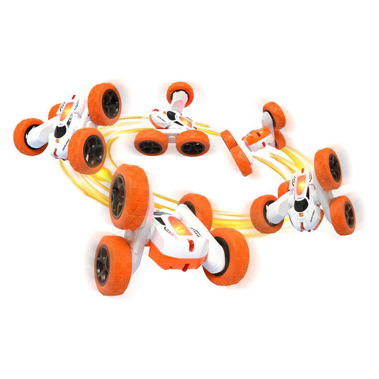 Lexibook rc crosslander acrobatische rc auto 2,4 ghz met verlichting en polsbediening