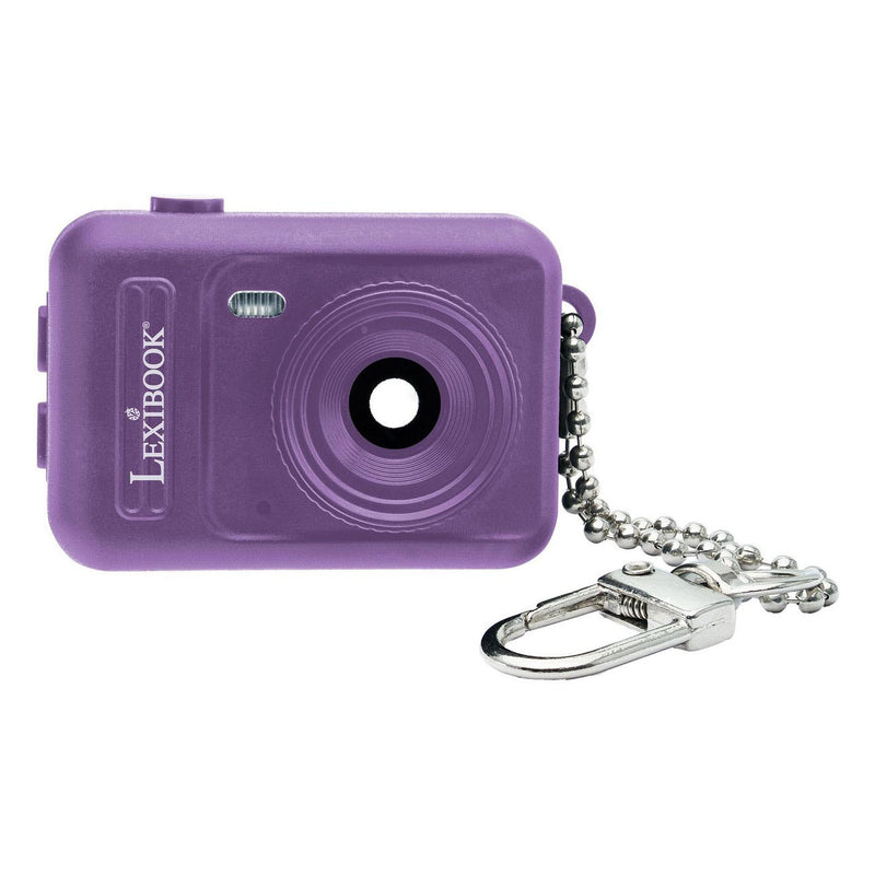 Afbeelding laden in galerijviewer, Mini digitale camera sleutelhanger paars

