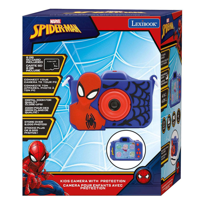 Chargez l'image dans la visionneuse de la galerie, Lexibook spiderman - camera met bescherming voor kinderen - 8gb
