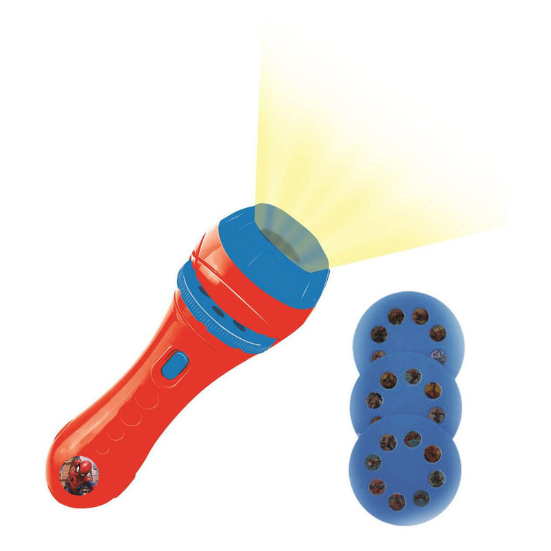 ギャラリービューアに画像をロードする, Spiderman projectie-zaklamp met 24 plaatjes

