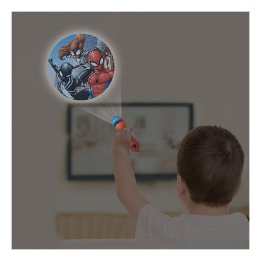 Spiderman projectie-zaklamp met 24 plaatjes