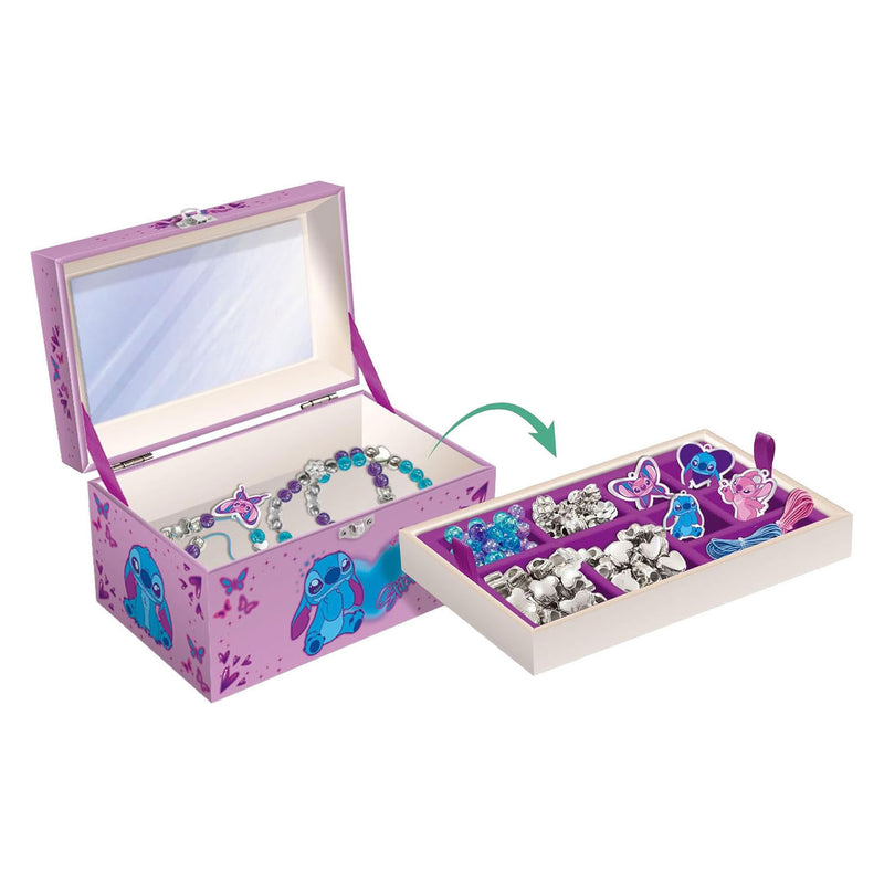 Afbeelding laden in galerijviewer, Disney stitch juwelen doos met bedeltjes
