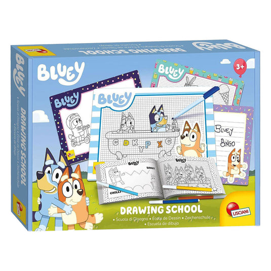 Lisciani - bluey - tekenschool
