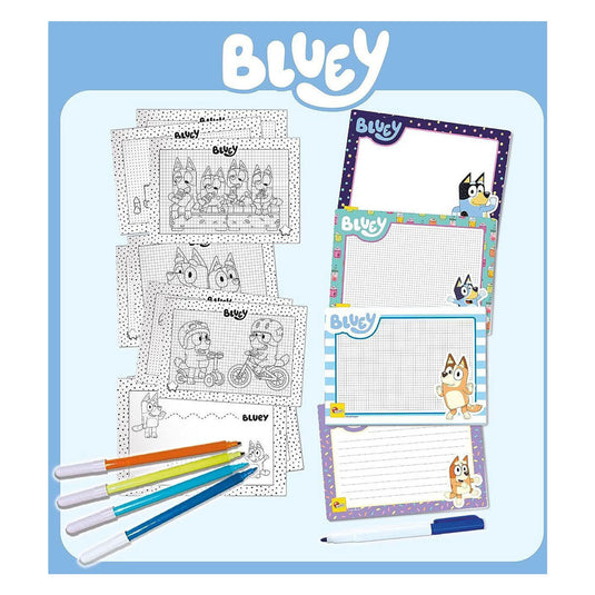 Bluey drawing school tekenschool