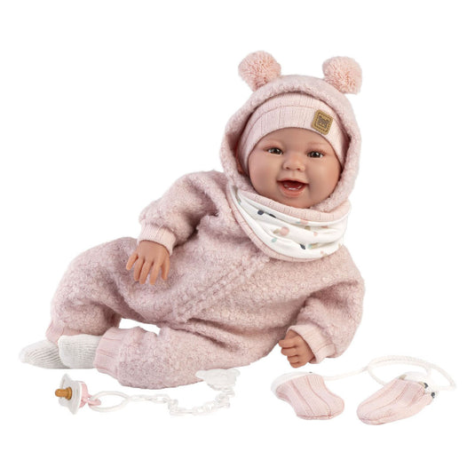 Imp tala newborn babypop met geluid - 44 cm