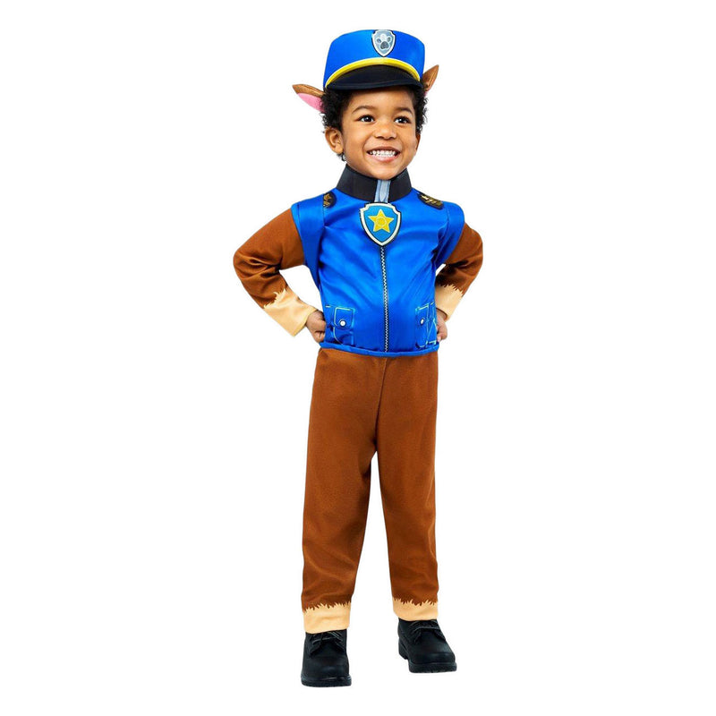Afbeelding laden in galerijviewer, Paw patrol chase deluxe verkleedkostuum 3-4 jaar
