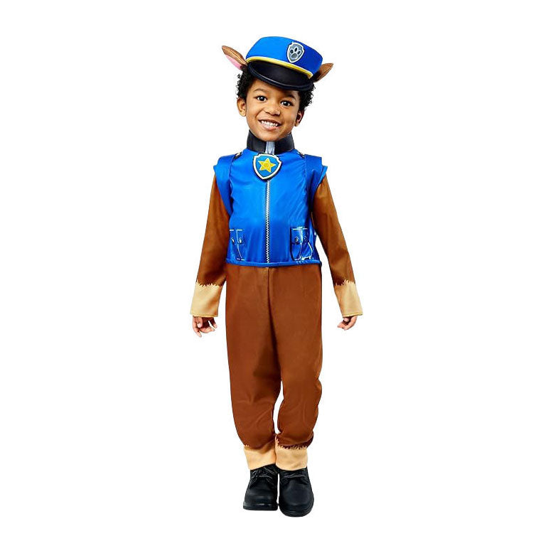 Afbeelding laden in galerijviewer, Paw patrol chase deluxe verkleedkostuum 3-4 jaar
