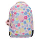 Kipling class room rugzak - flower stamp