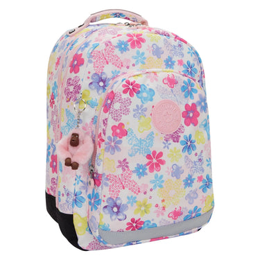 Kipling class room rugzak - flower stamp
