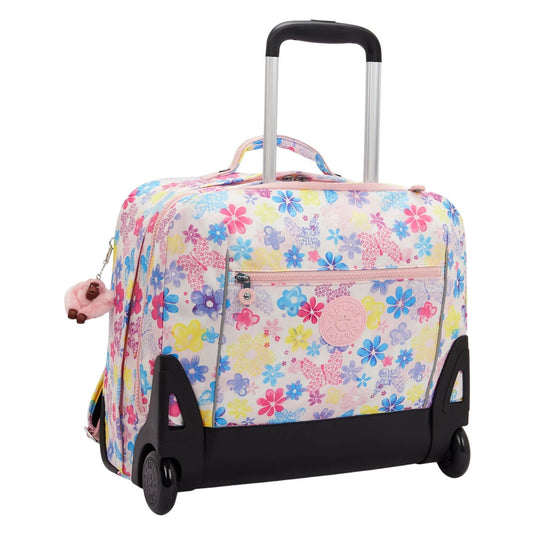 Kipling giorno trolley reistas - flower stamp