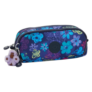 Kipling gitroy etui - dark flower stamp