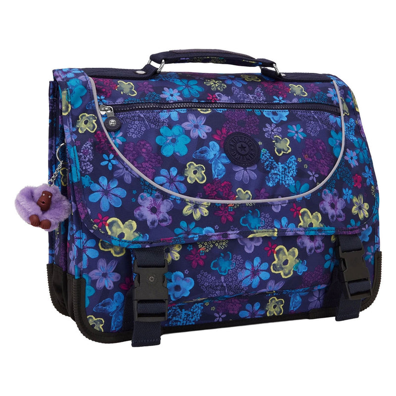 Afbeelding laden in galerijviewer, Kipling preppy rugzak - dark flower stamp
