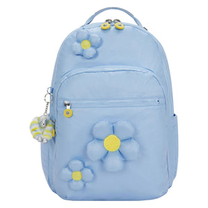 Kipling seoul lap rugzak - bloom crush metallic