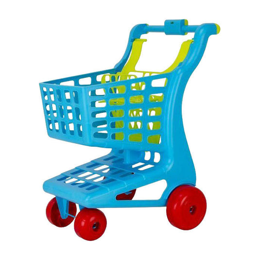 Winkelwagentje met poppenzitje