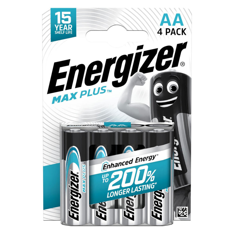 Chargez l'image dans la visionneuse de la galerie, Energizer max plus aa alkaline batterijen 4st.
