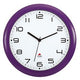 Wandklok alba hornewp 30 cm violet