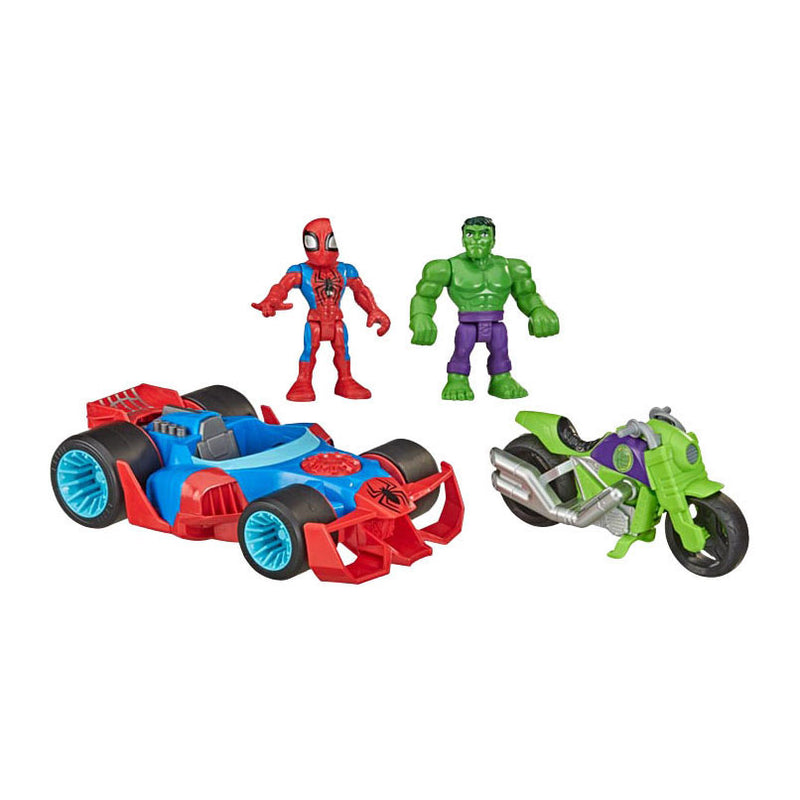 Afbeelding laden in galerijviewer, Hasbro super hero adventures action racers - 2 race auto's

