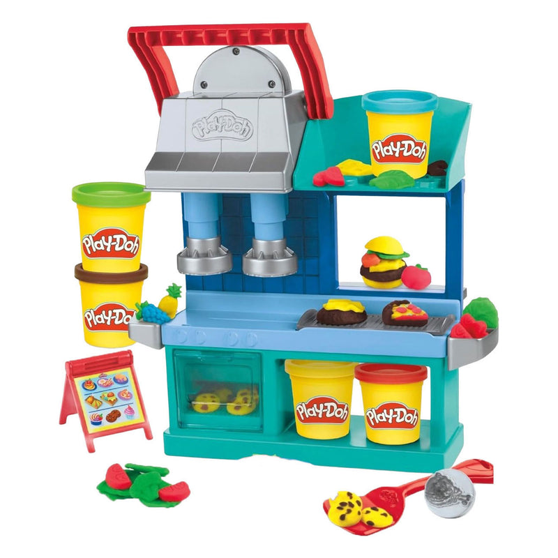 ギャラリービューアに画像をロードする, Play-doh kitchen creations chefs drukke restaurant - 5 kleipotjes
