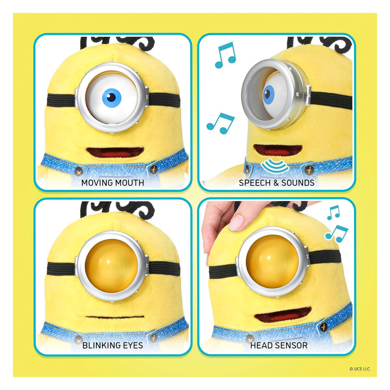 ギャラリービューアに画像をロードする, Universal minions james palm puppetronic interactieve knuffel
