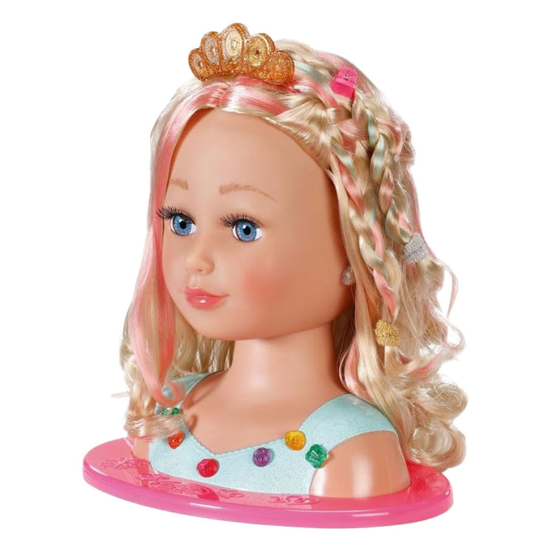 Afbeelding laden in galerijviewer, Zapf creation baby born styling make-up en kaphoofd prinses - 27cm
