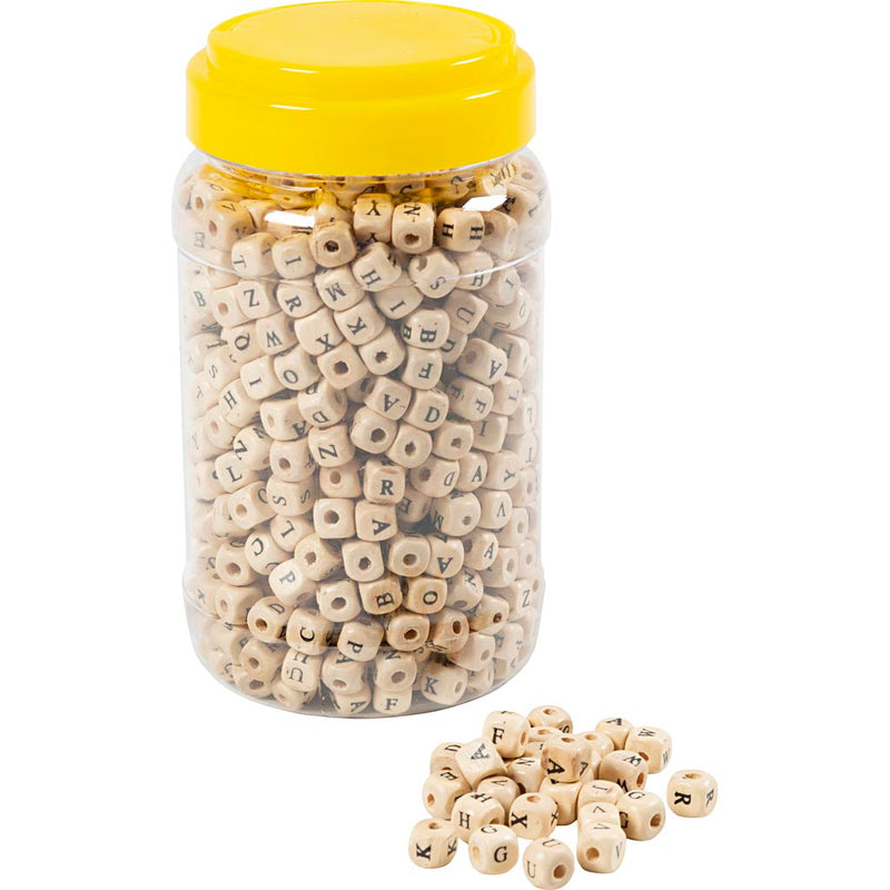Laden Sie das Bild in Galerie -Viewer, Https: www.cchobby.nl houten-kralen-afm-7x7-mm-gatgrootte-3-mm-wit-400-ml-200-gr-1-doos

