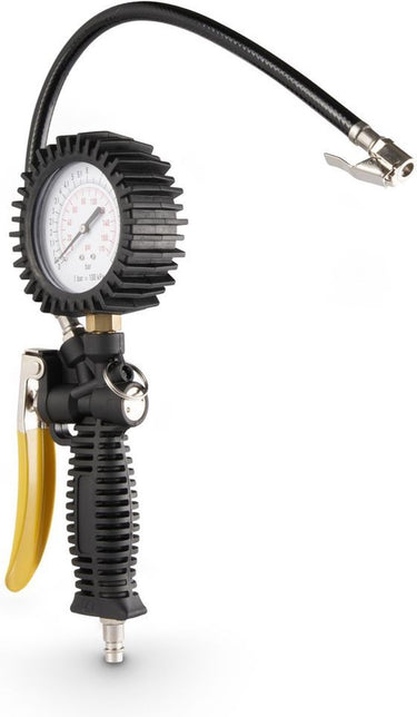 Powerplus powair0102 pneumatisch bandenvulpistool - max. druk: 8bar - incl. manometer