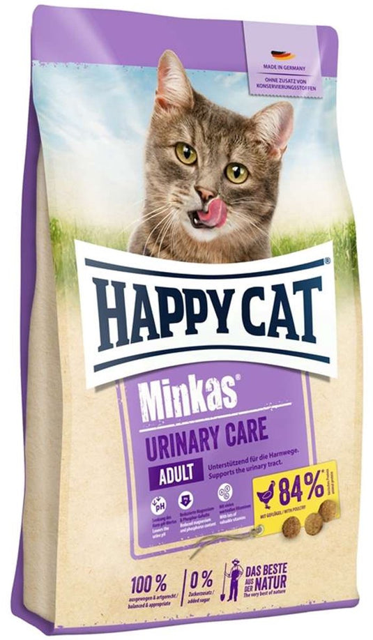 Happy cat minkas adult urinary care gevogelte - 10 kg