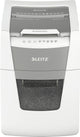 Leitz iq autofeed+ small office 100 stille papierversnipperaar - p4 snippers - tot 100 vel - 34l - wit