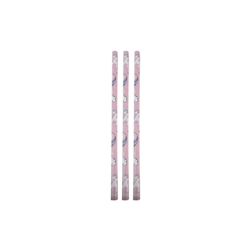 ギャラリービューアに画像をロードする, Clayre eef inpakpapier eenhoorn 50x75 cm 3 rollen roze

