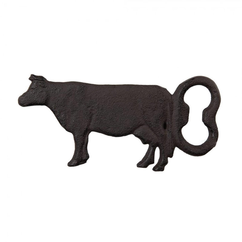 ギャラリービューアに画像をロードする, Clayre eef flesopener koe metaal roestbruin 15x1x7cm
