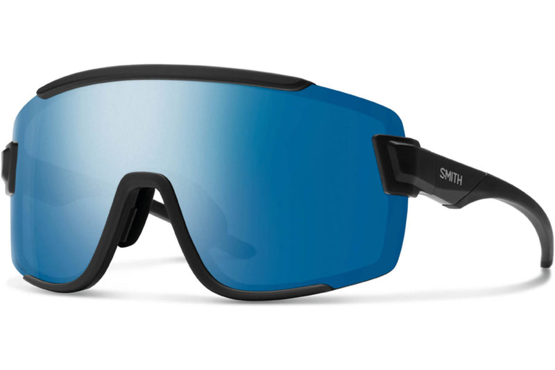 Load image into Gallery viewer, Smith bril wildcat matte black chromapop polarized blue mirror
